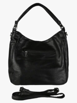 Solada Borsa hobo da donna in ecopelle - nero