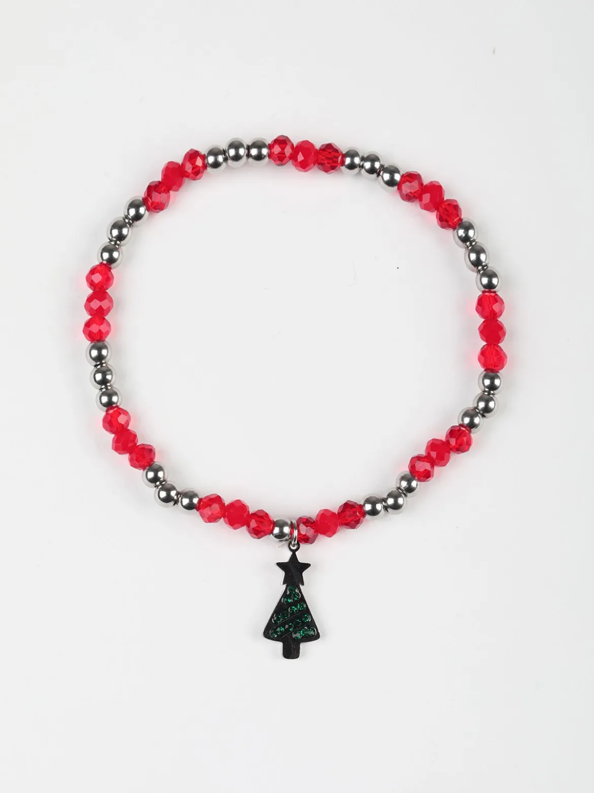 Solada Bracciale elastico con ciondolo Natalizio