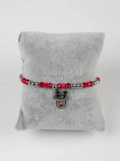 Solada Bracciale elastico con ciondolo Natalizio