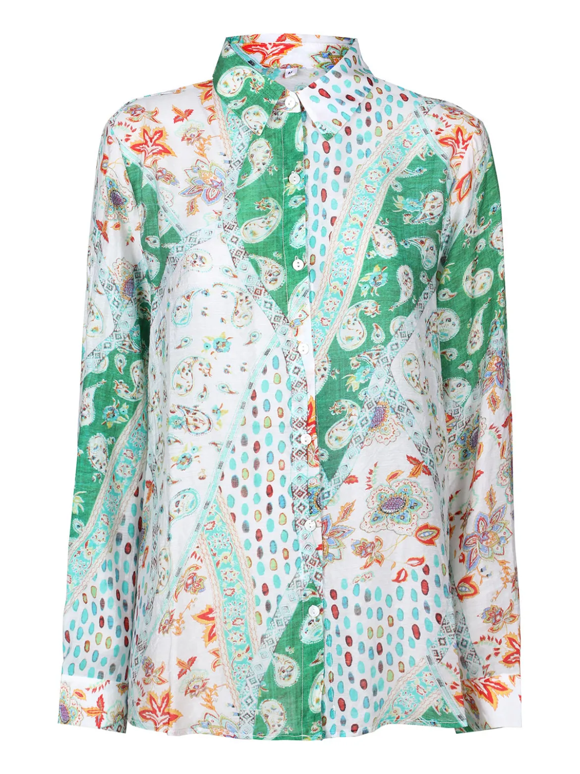 Solada Camicia donna a maniche lunghe con stampe