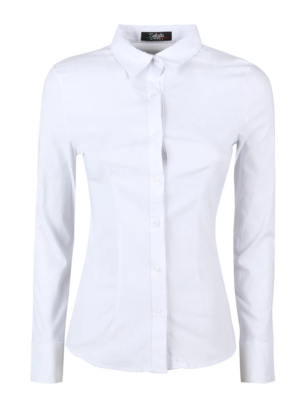 Solada Camicia donna classica stretch a maniche lunghe