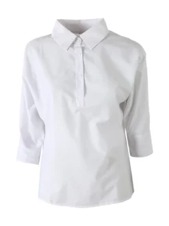 Solada Camicia donna con maniche a 3/4 - bianco