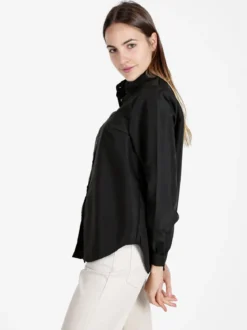 Solada Camicia donna oversize tinta unita