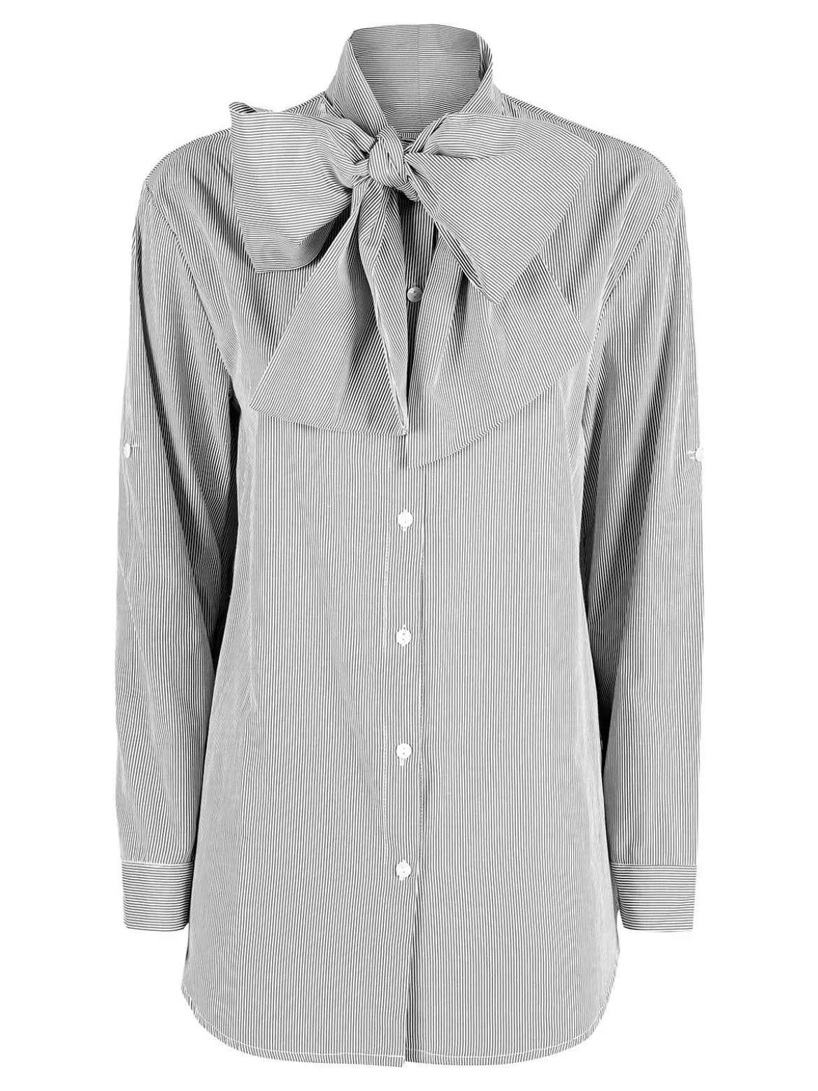 Solada Camicia rigata da donna a maniche lunghe