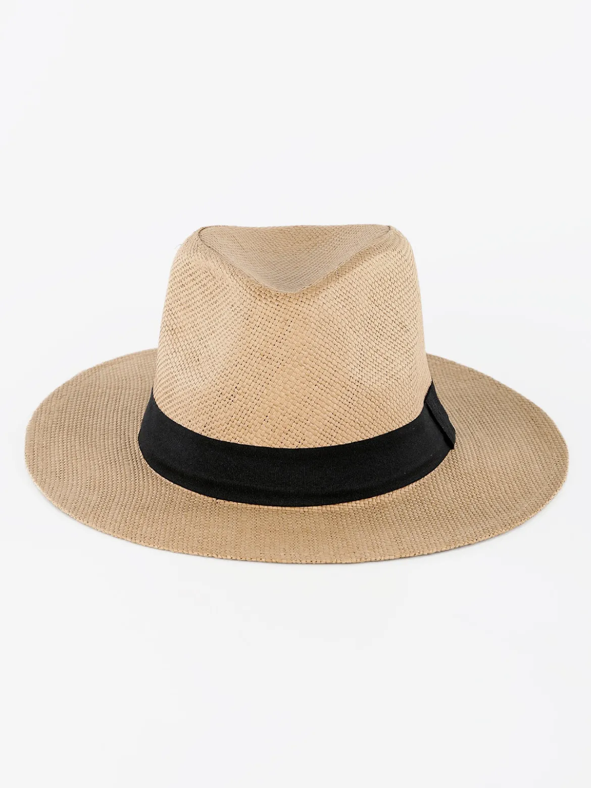 Solada Cappello panama di carta con nastro