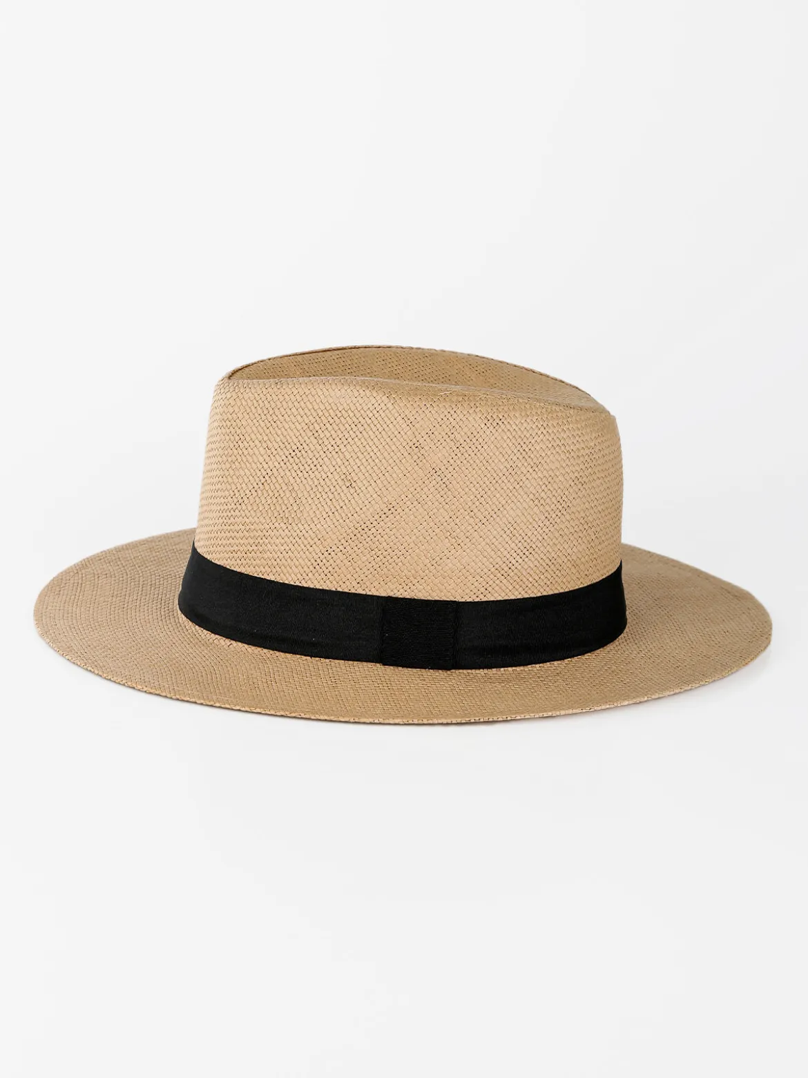 Solada Cappello panama di carta con nastro