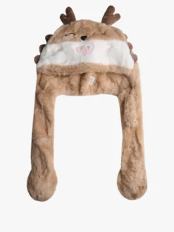 Solada Cappello peloso con orecchie - cammello
