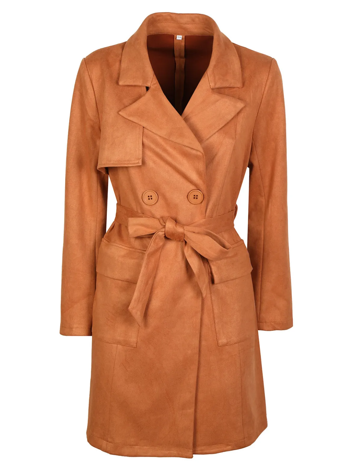 Solada Cappotto leggero donna con cintura