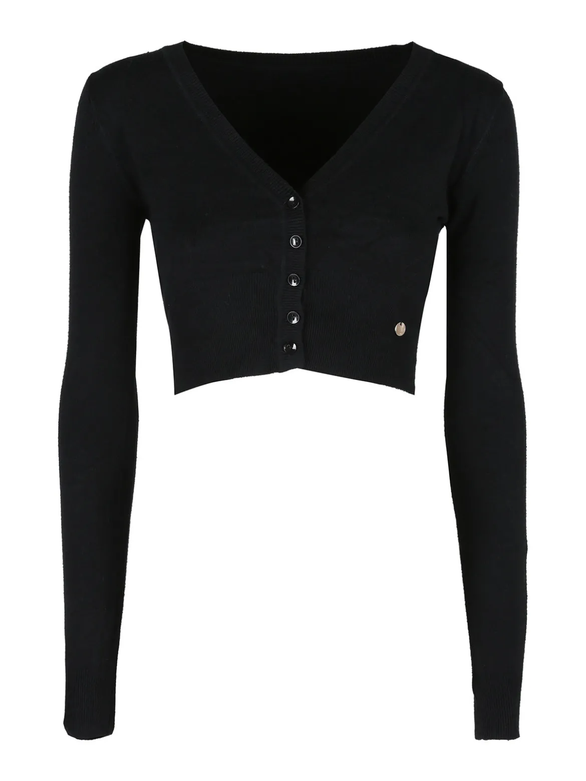 Solada Cardigan crop da donna in maglia