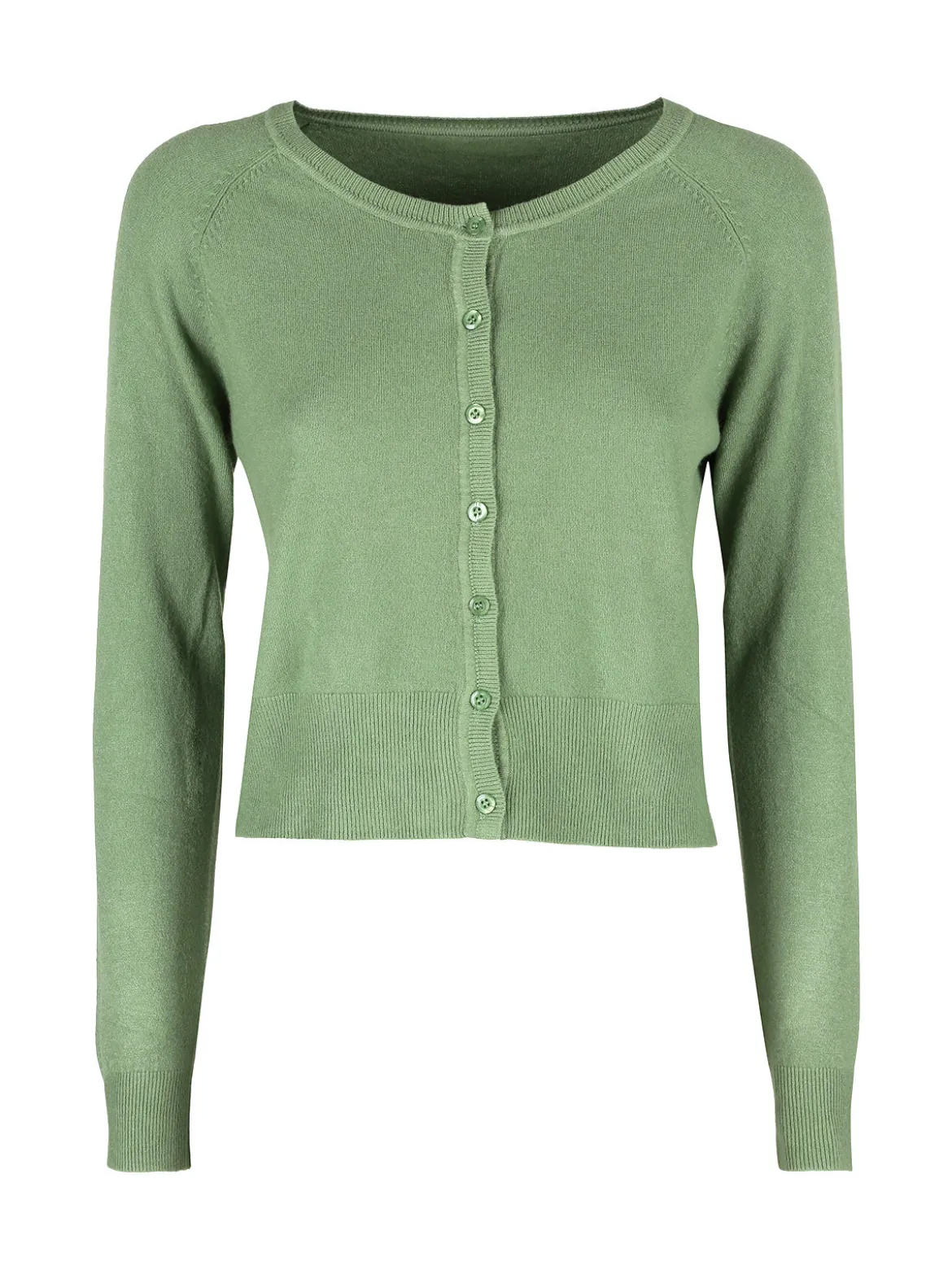 Solada Cardigan donna in maglia con scollo tondo
