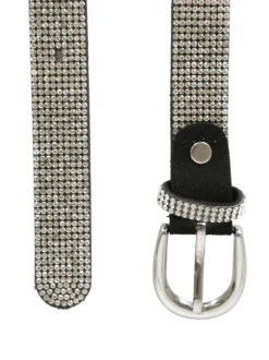 Solada Cintura donna con strass - nero