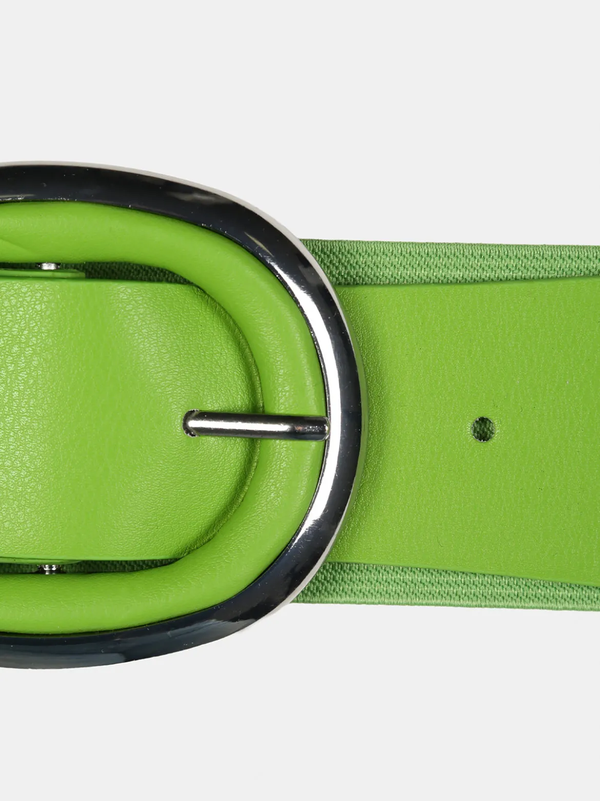 Solada Cintura elastica da donna con fibbia ovale - verde