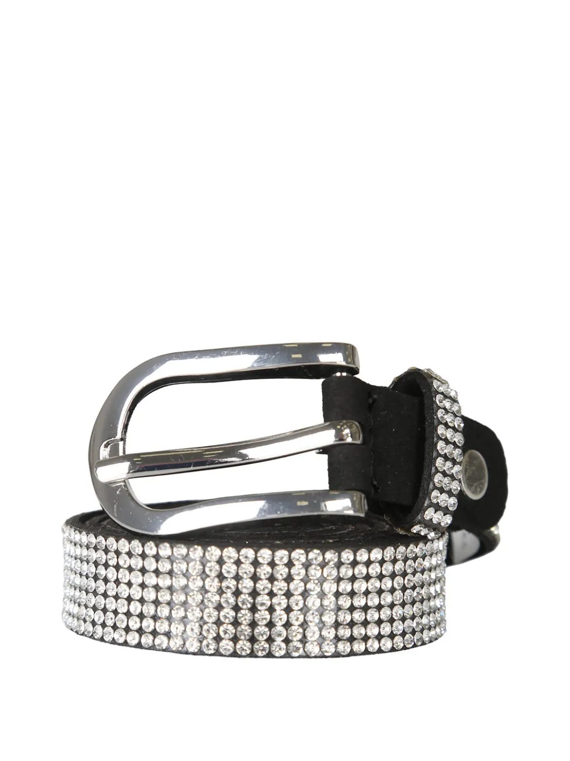 Solada Cintura stretta con strass - nero
