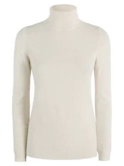 Solada Dolcevita da donna in maglia tinta unita