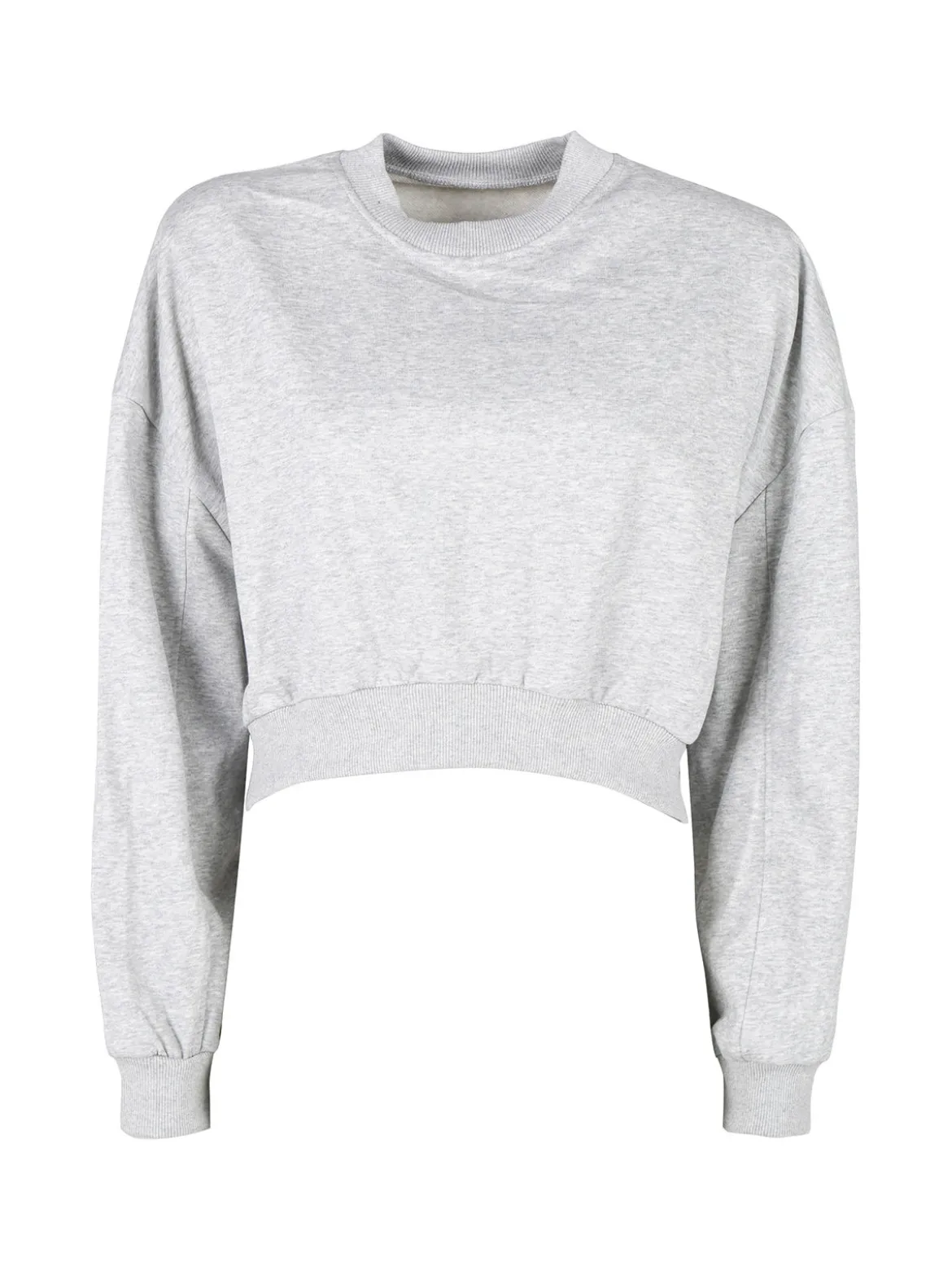 Solada Felpa cropped da donna oversize
