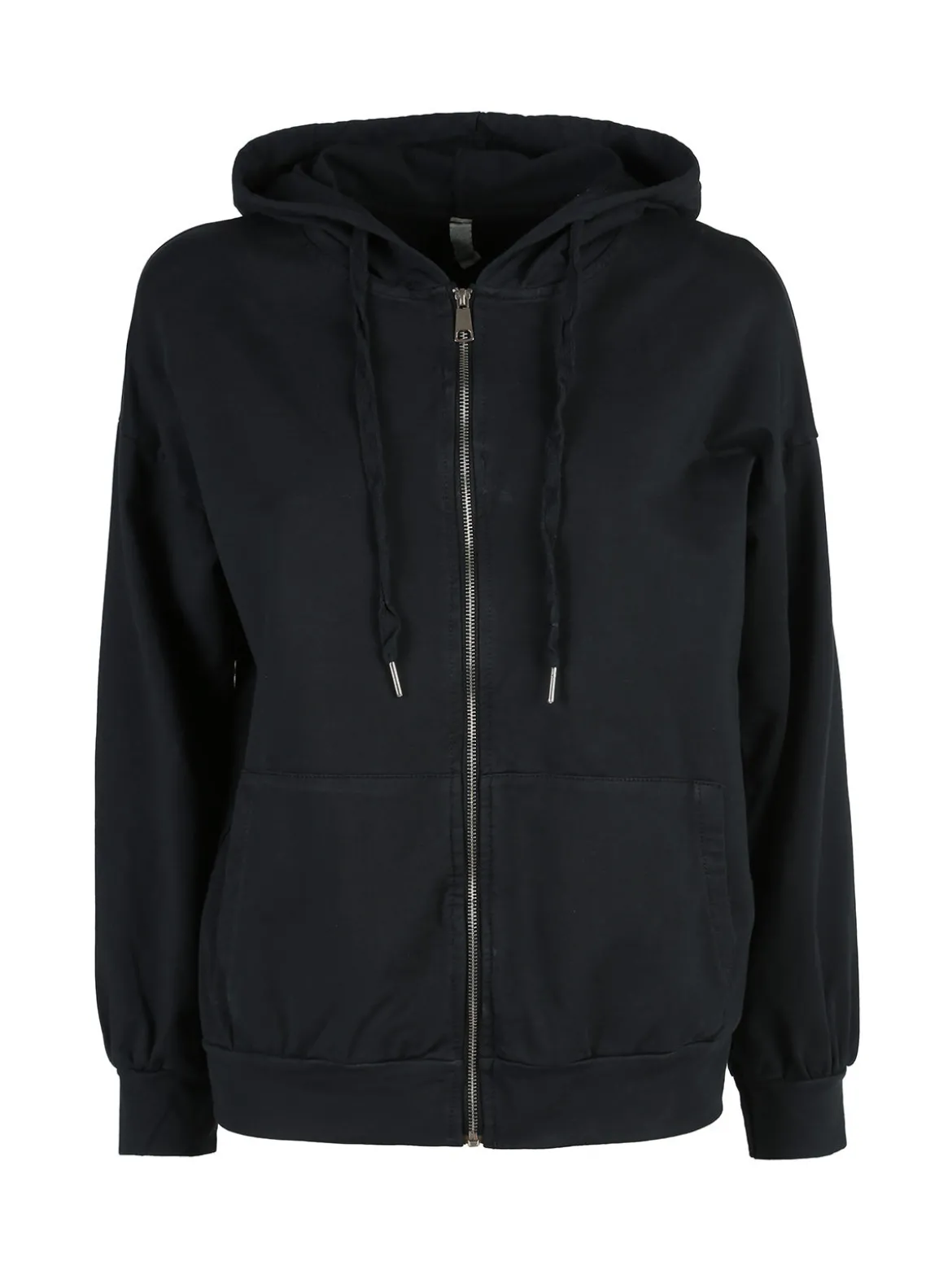 Solada Felpa donna con cappuccio e zip - nero