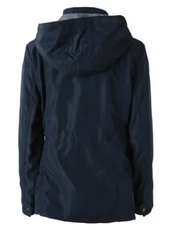 Solada Giacca a vento da donna con cappuccio - blu scuro