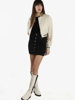 Solada Giacca bomber in ecopelle da donna