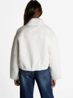 Solada Giacca donna oversize in pelliccia sintetica