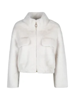 Solada Giacca donna oversize in pelliccia sintetica