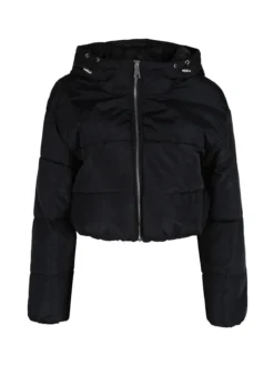 Solada Giubbino donna cropped con cappuccio