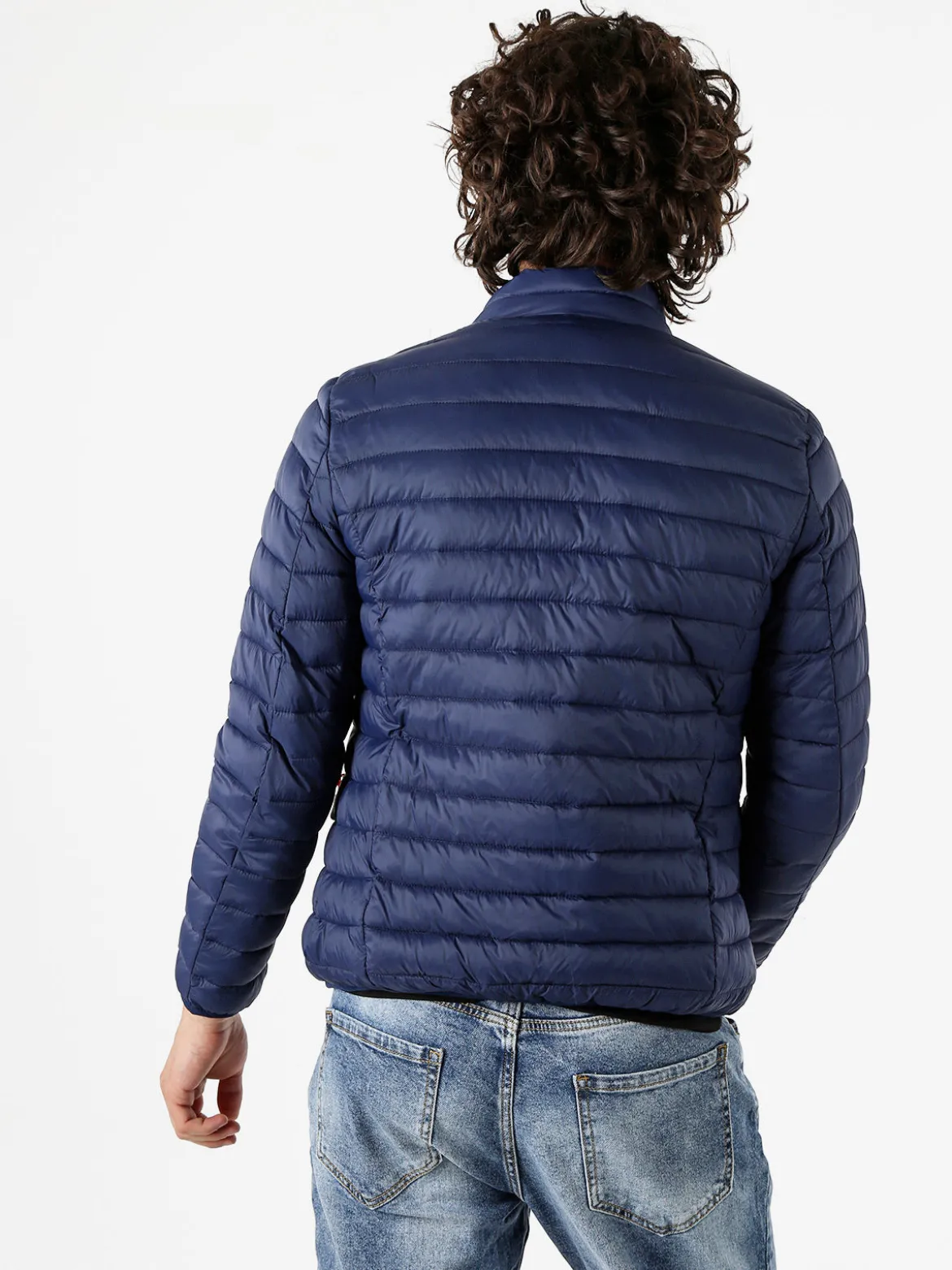 Solada Giubbino 100 grammi da uomo con zip - blu scuro