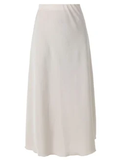 Solada Gonna lunga da donna con elastico in vita - beige