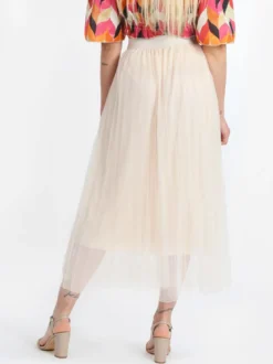 Solada Gonna lunga in tulle plissettato