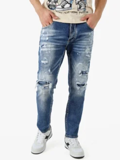 Solada Jeans da uomo skinny con strappi - jeans