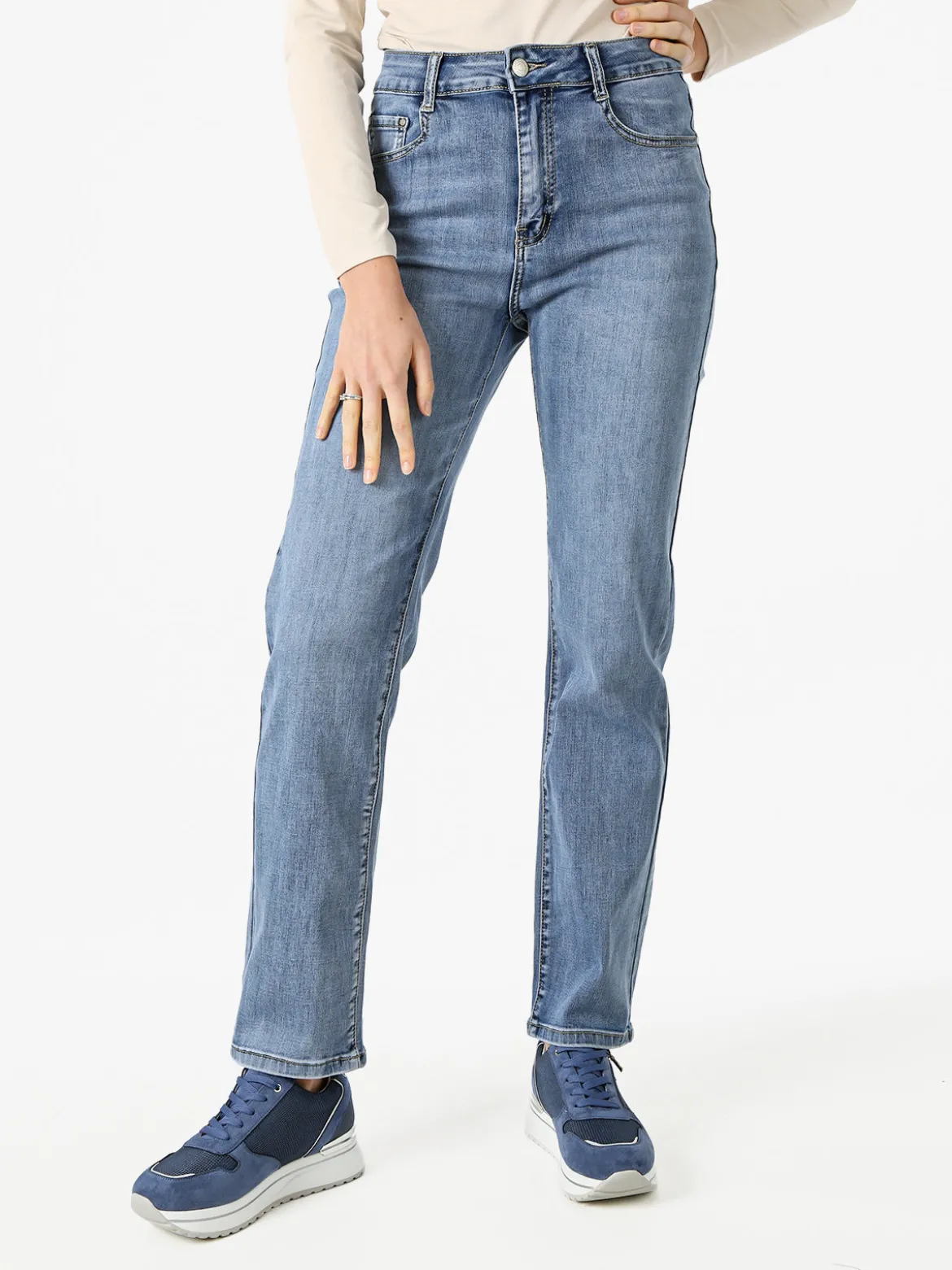 Solada Jeans donna a vita alta - jeans