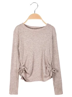 Solada Maglia da bambina a costine con dettagli lurex