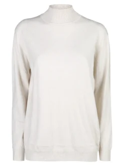 Solada Maglia donna a lupetto - panna