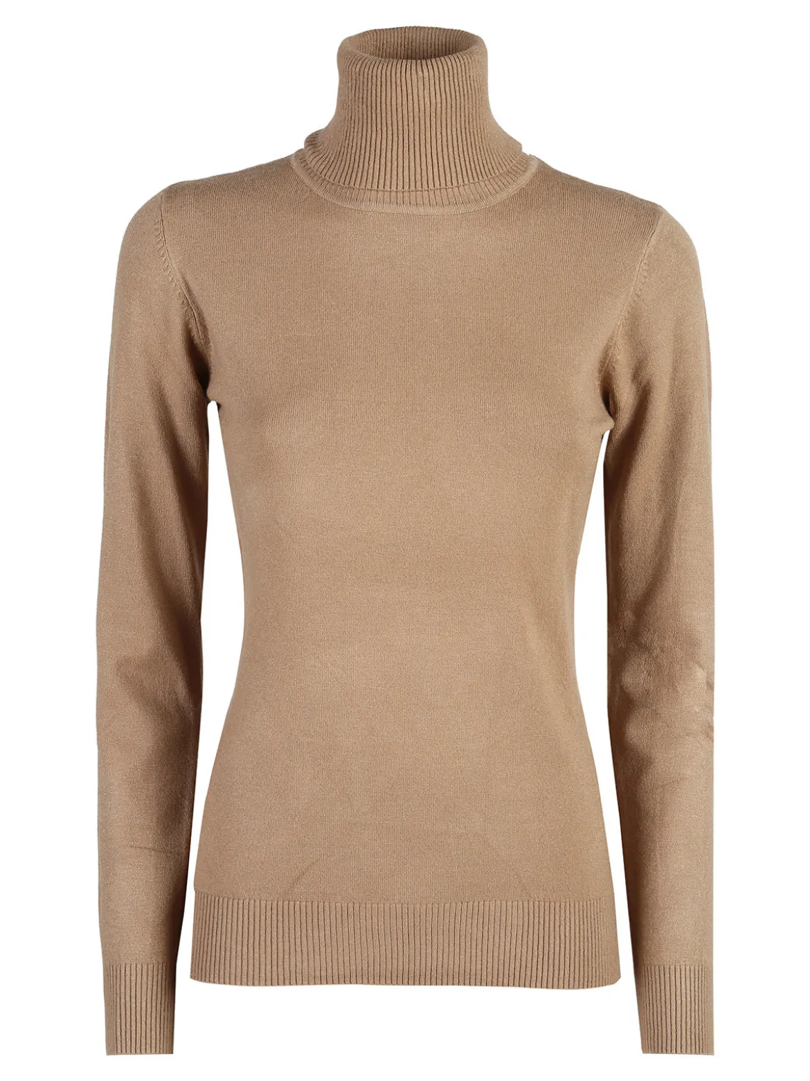 Solada Maglia donna dolcevita - cammello