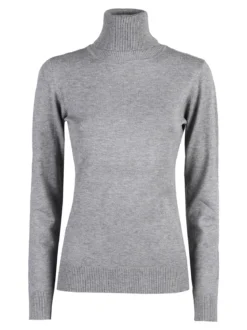 Solada Maglia donna dolcevita - grigio