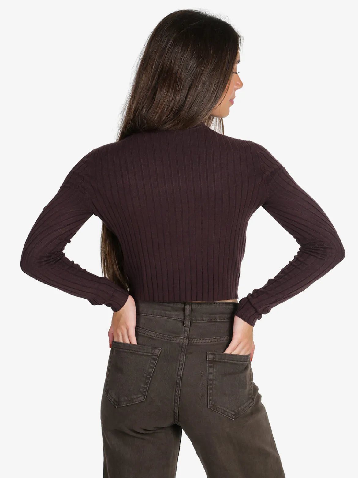 Solada Maglia donna lupetto - moro