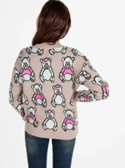Solada Maglione donna orsacchiotti oversize