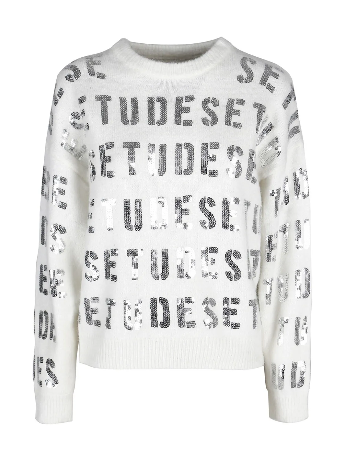 Solada Maglione donna oversize con paillettes