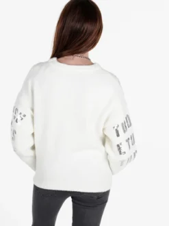 Solada Maglione donna oversize con paillettes
