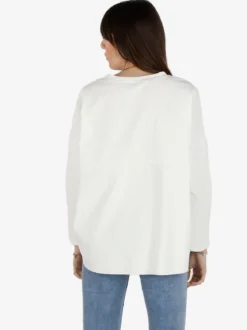 Solada Maxi t-shirt donna oversize con taschino