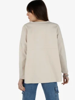Solada Maxi t-shirt donna oversize con taschino