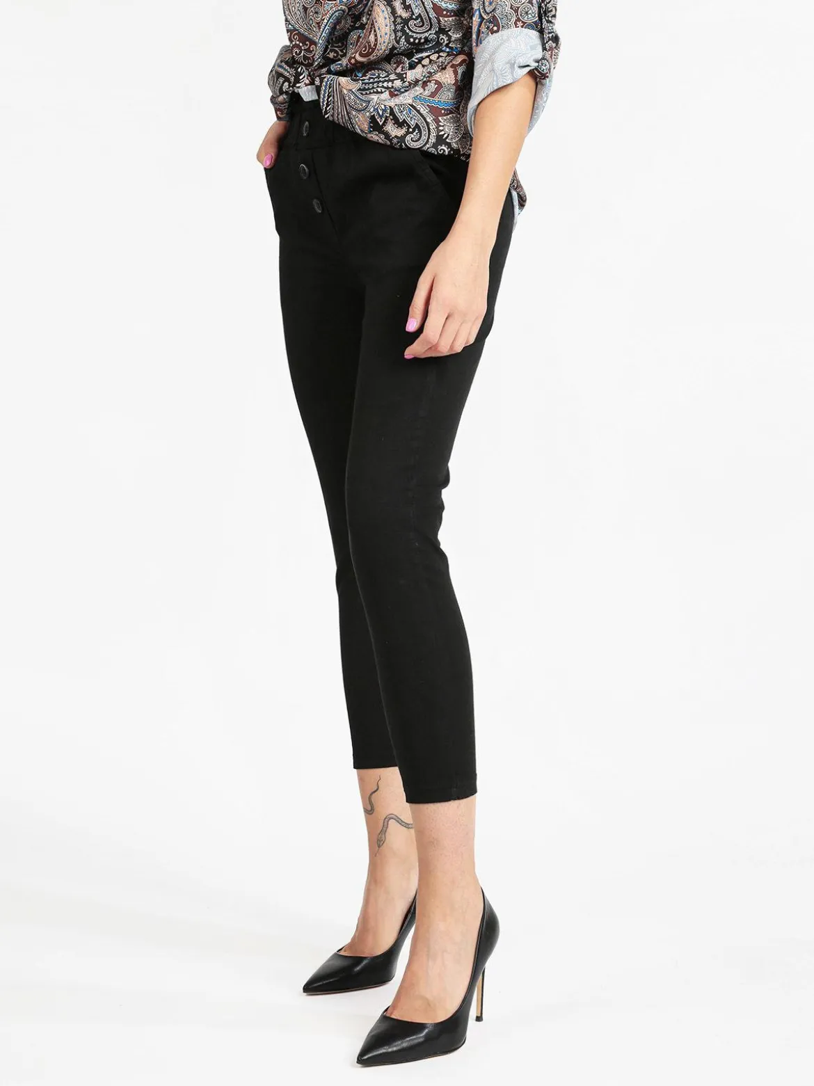 Solada Pantaloni casual donna in cotone