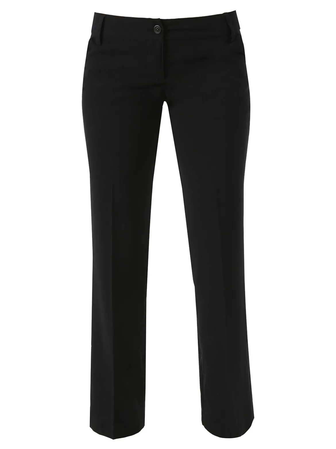 Solada Pantaloni classici da donna a vita bassa - nero