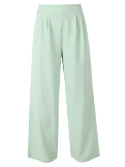 Solada Pantaloni da donna a gamba larga e dritta - acqua marina