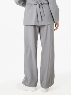 Solada Pantaloni da donna a gamba larga e dritta - grigio