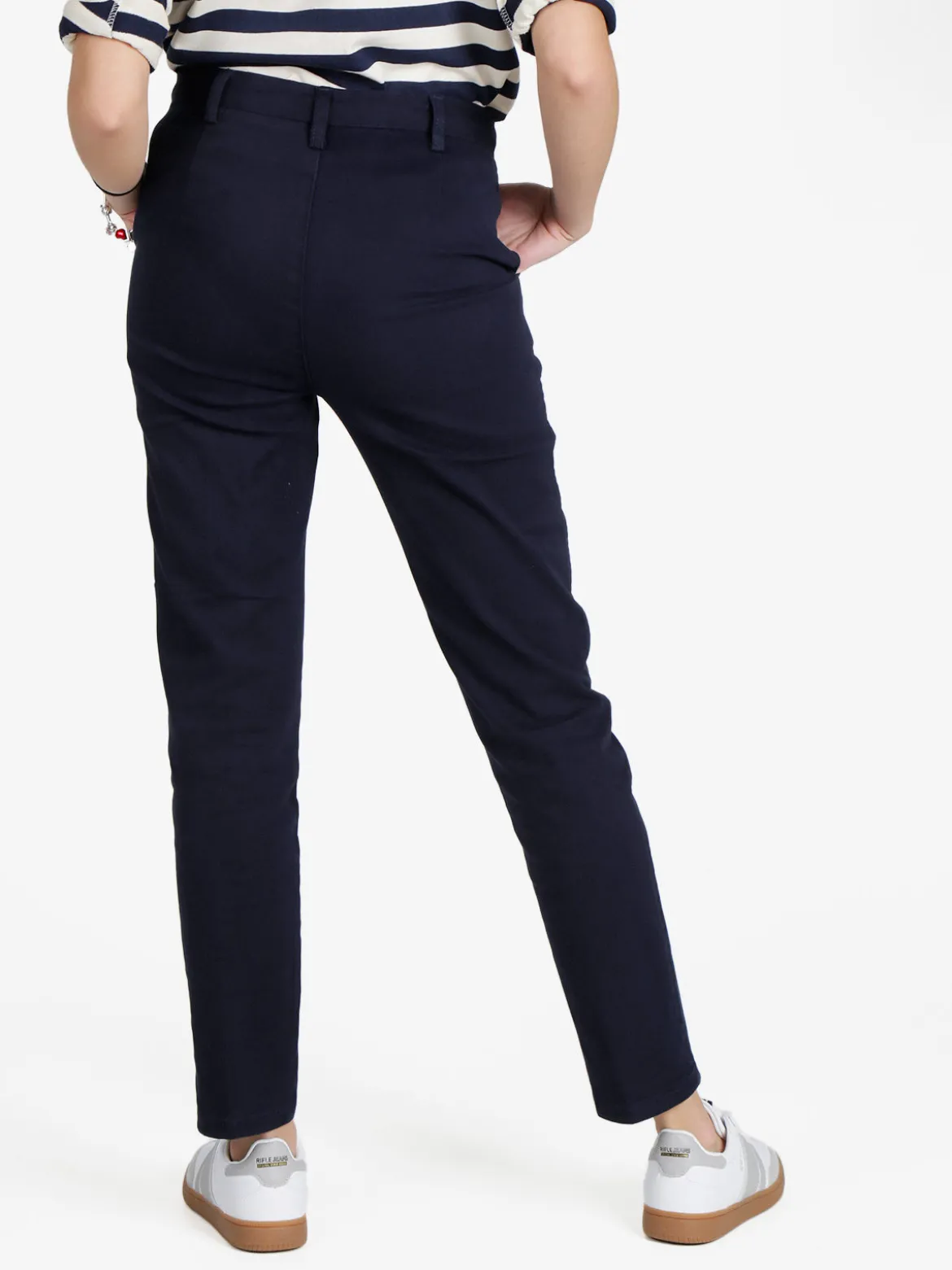 Solada Pantaloni da donna a vita bassa in cotone