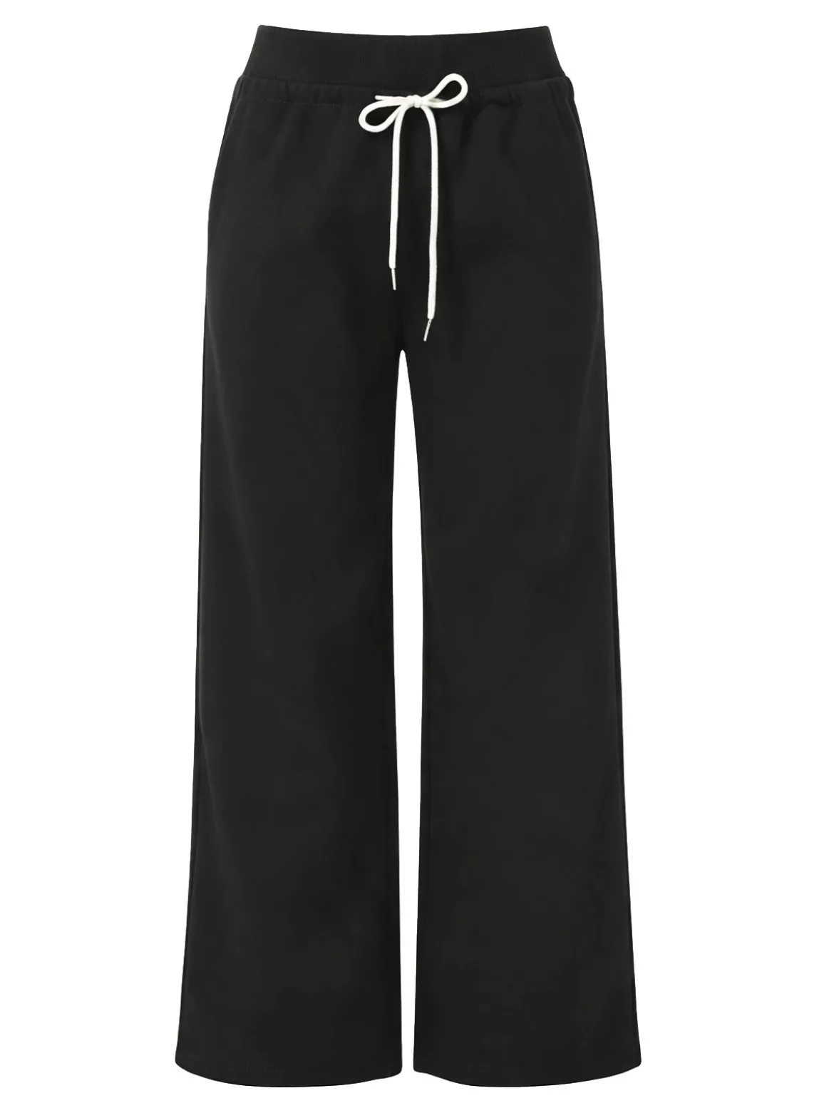 Solada Pantaloni da donna sportivi a gamba larga - nero