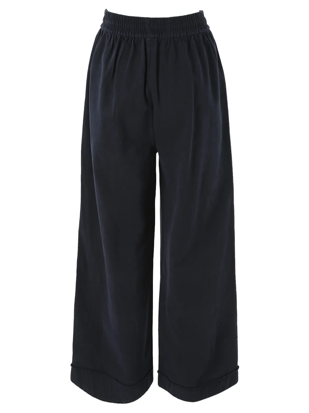 Solada Pantaloni donna a palazzo con coulisse - blu scuro