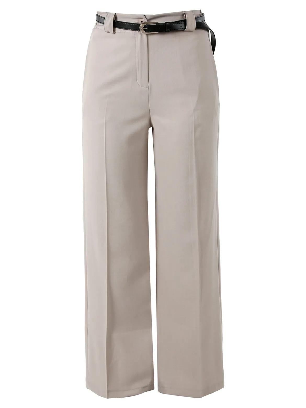 Solada Pantaloni donna a palazzo - fango