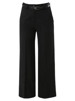 Solada Pantaloni donna a palazzo - nero