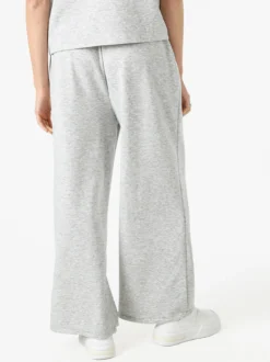 Solada Pantaloni donna in felpa a gamba larga - grigio
